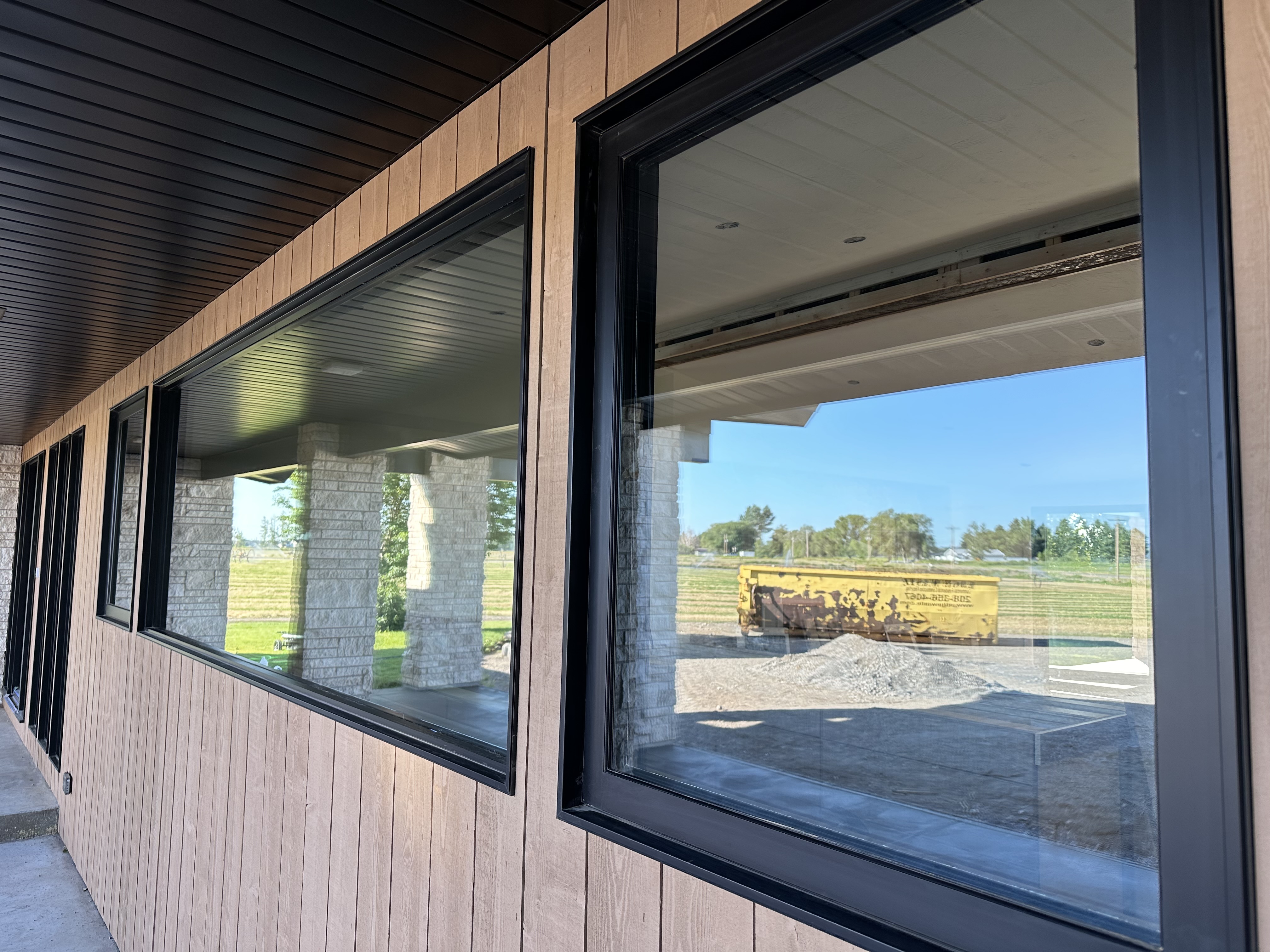 Large residential window cleaning