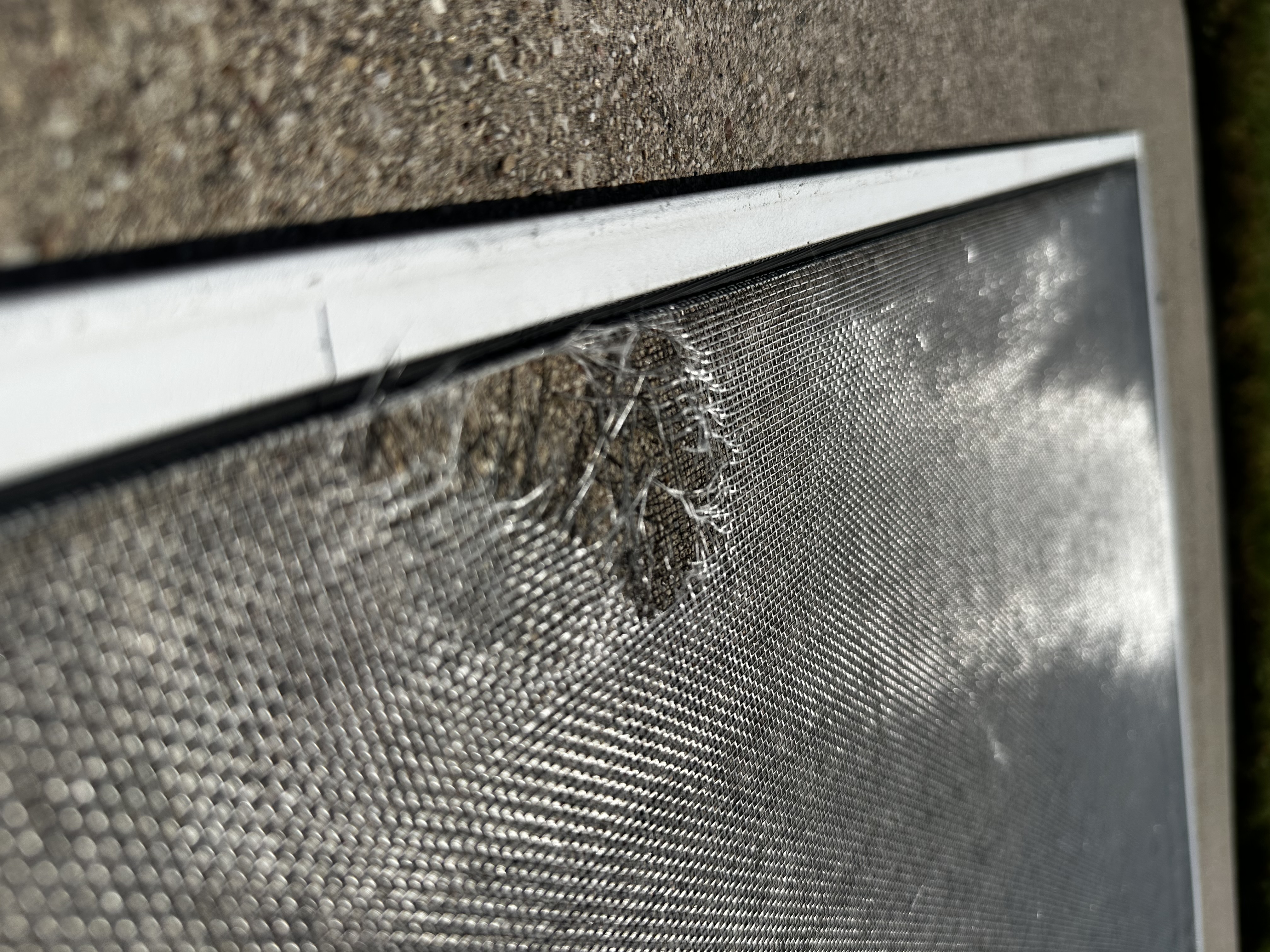 Hail damage screen